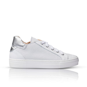L'ecologica Perforated Platform Sneaker - Booty Shoes