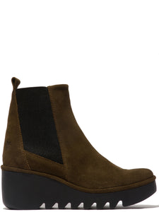 Fly Low Wedge Boot - Booty Shoes