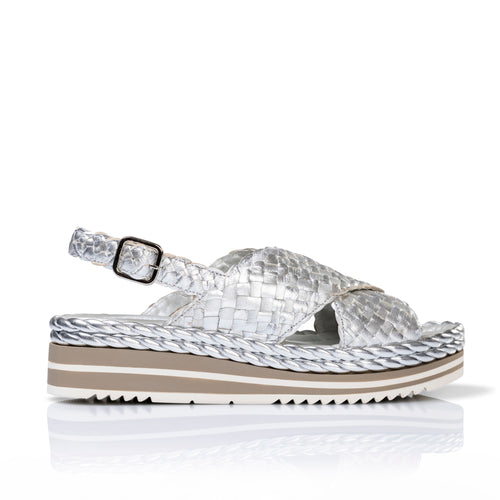 Pons Quintana Milan silver sandal